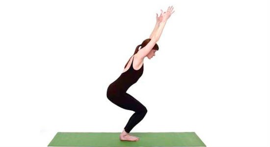 The Chair Pose (Utkatasana