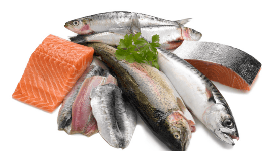 Fatty fish for flat belly