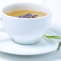 Chamomile and lavender tea