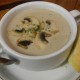 Mushroom and white bean soup